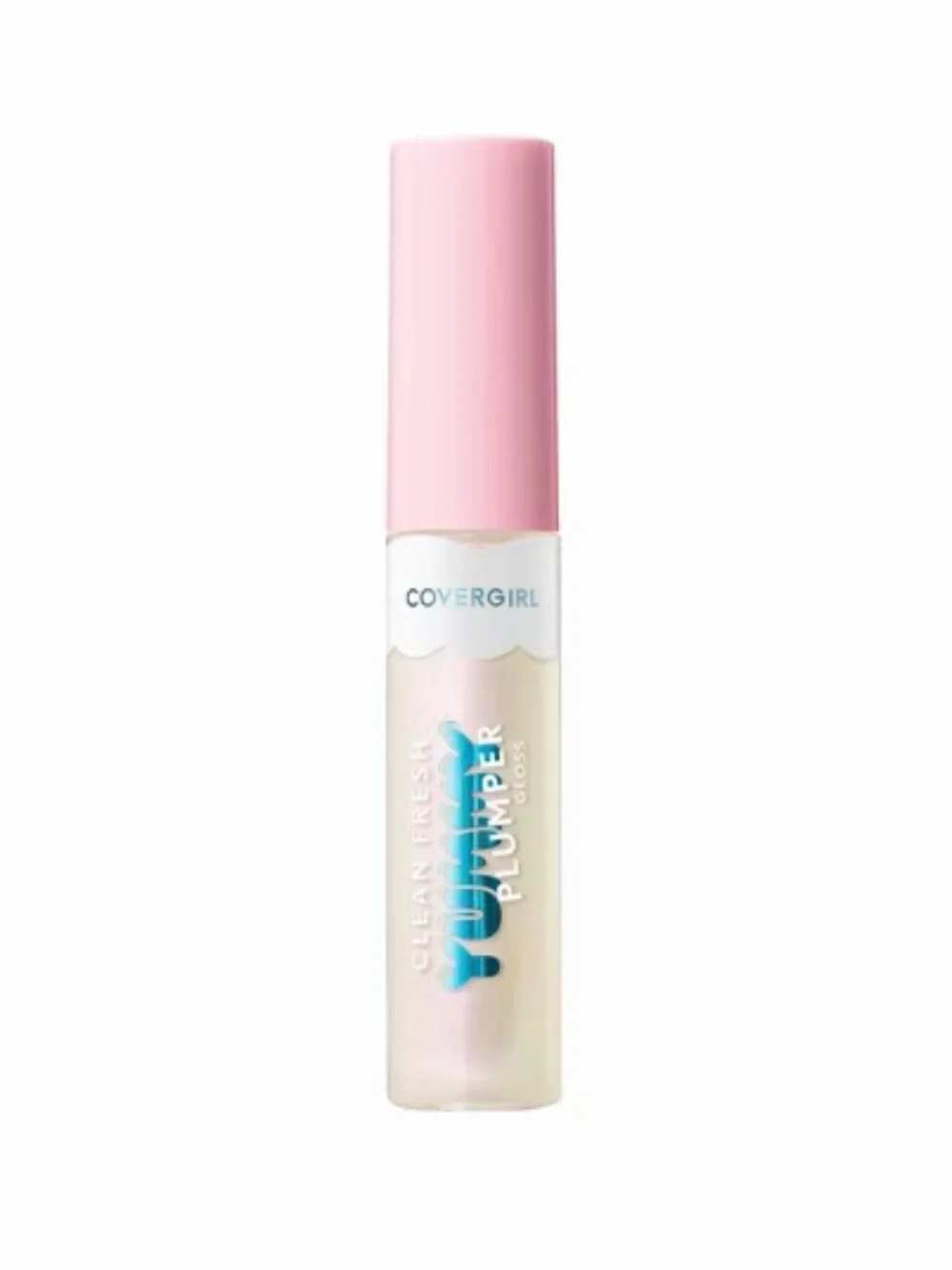 NWT COVERGIRL Clean Fresh Yummy Gloss Plumper - 780 Freeze The Day - 0.33 fl oz
